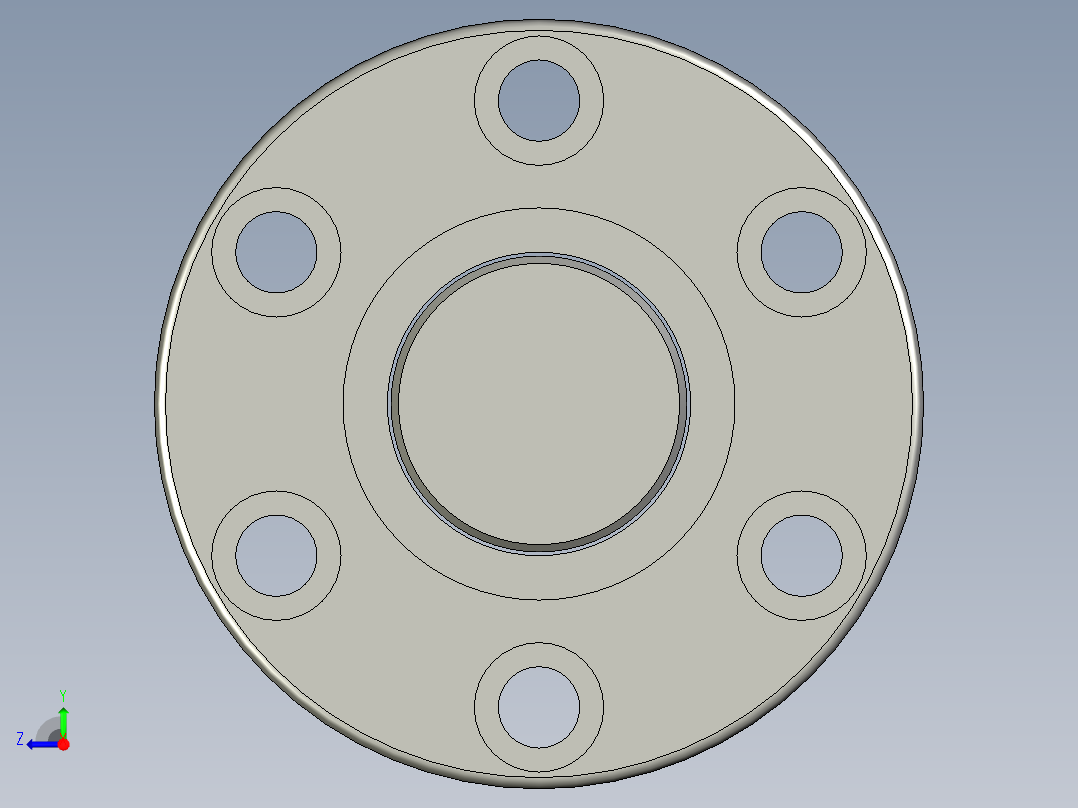 山云日尚SYS滚珠丝杠SFI4010.stp右视图