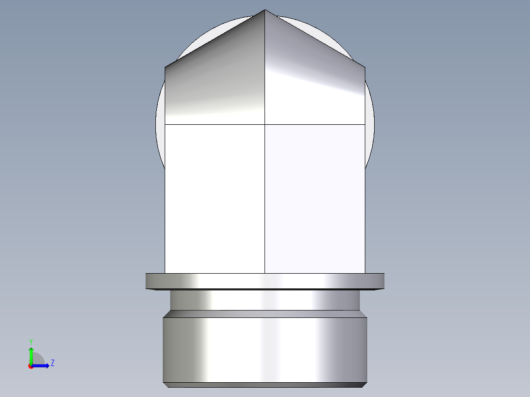 卡套式工业通用硬管接头EO_Male_stud_elbow_WE35LM71X左视图