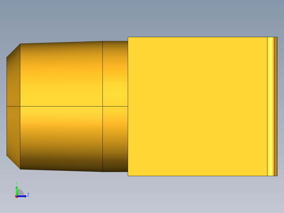 工业通用螺蚊管倒齿式工业硬管接头Male Elbow 229-5_32-2左视图