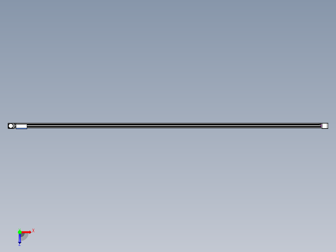 威洛博LB.GB同步带传动--欧规系列GB8-L192-S4800-BL-P75-K俯视图