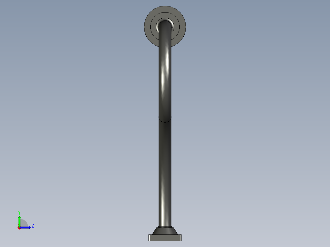 线体工作射灯左视图