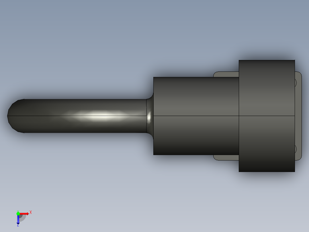 线体工作射灯俯视图