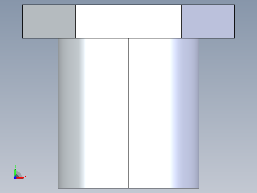 聚氯乙烯配件21-Sch80_Plug_SPIG_849-005_0.5in前视图