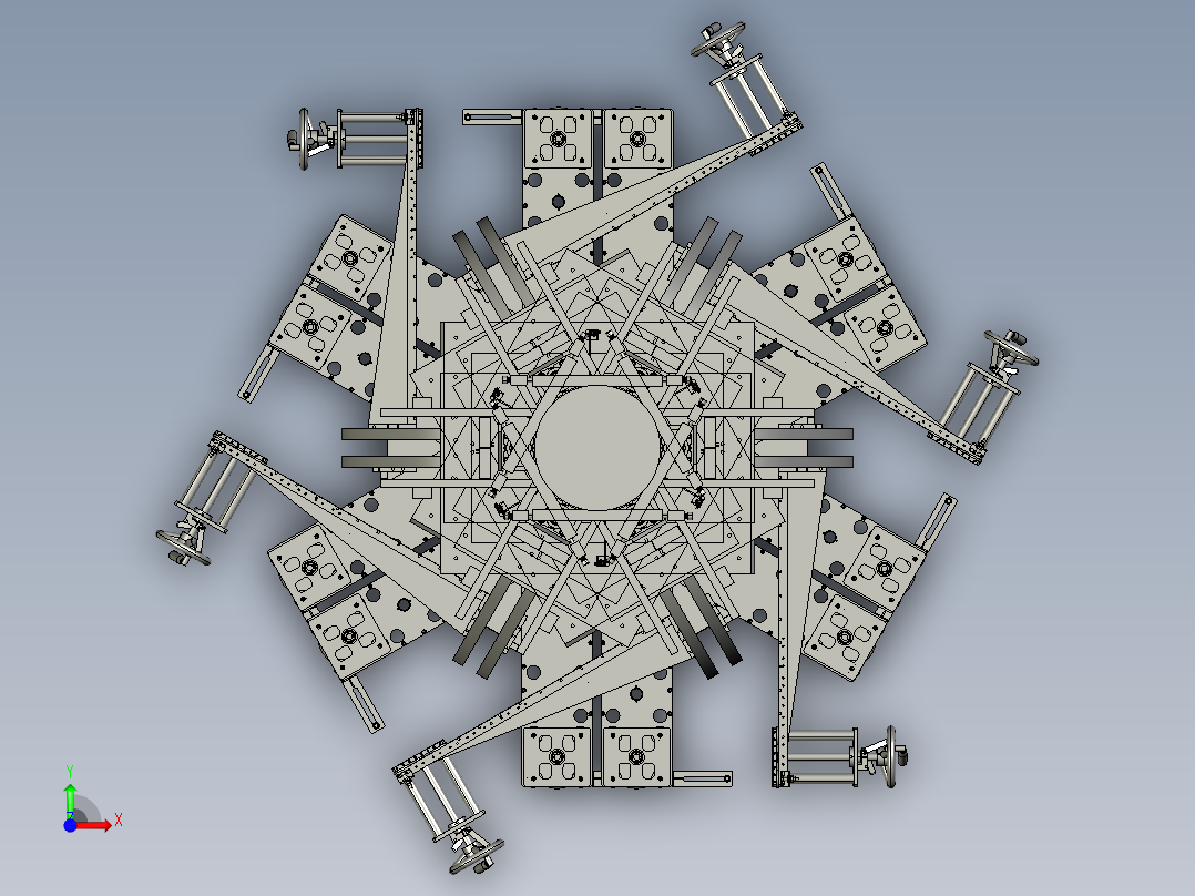 消磁能源机前视图
