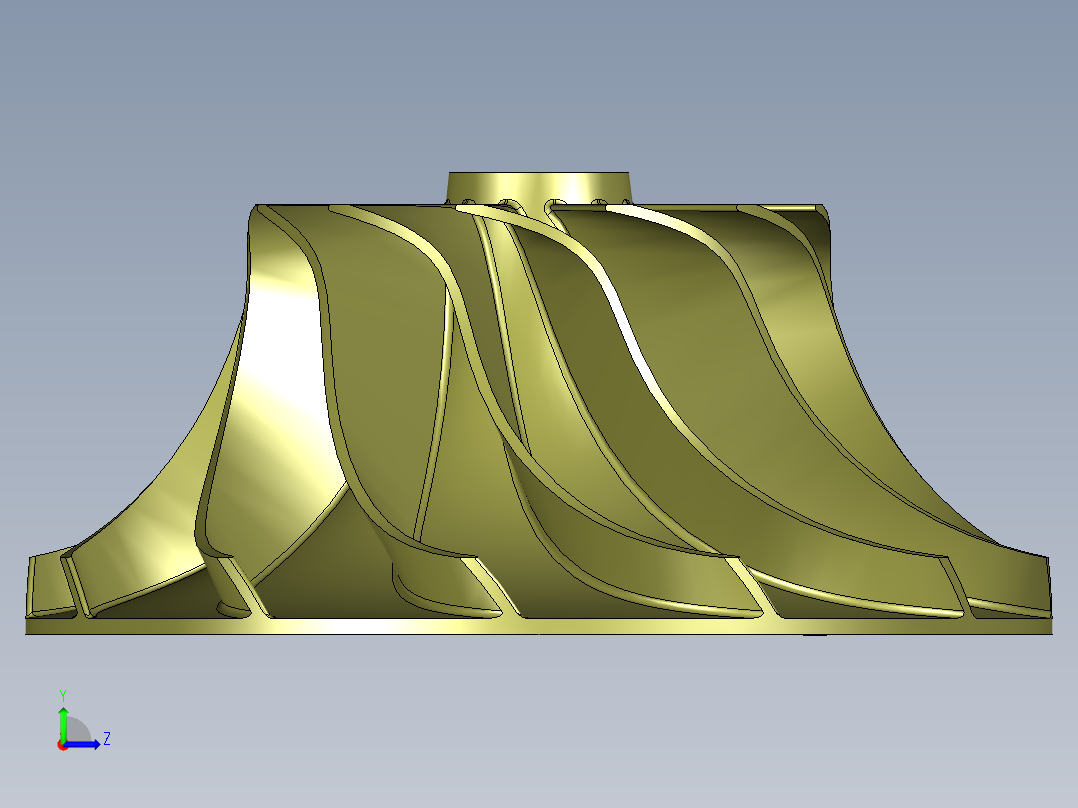 叶轮 (37)左视图