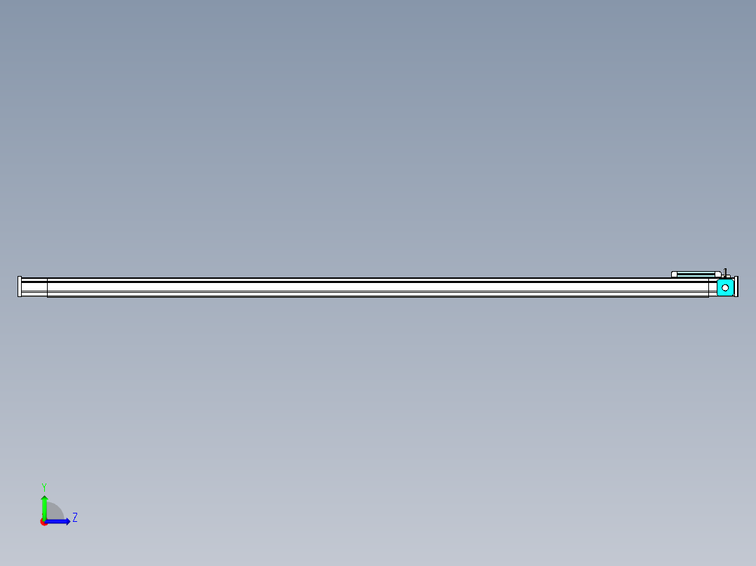 欧规系列-LB6A-L130-S2100-BL-ZP40-C3左视图