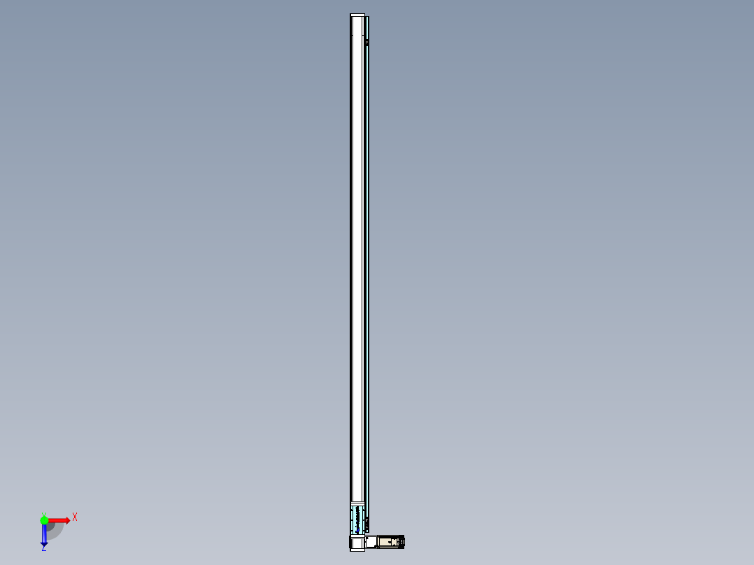 欧规系列-LB6A-L130-S2100-BL-ZP40-C3俯视图