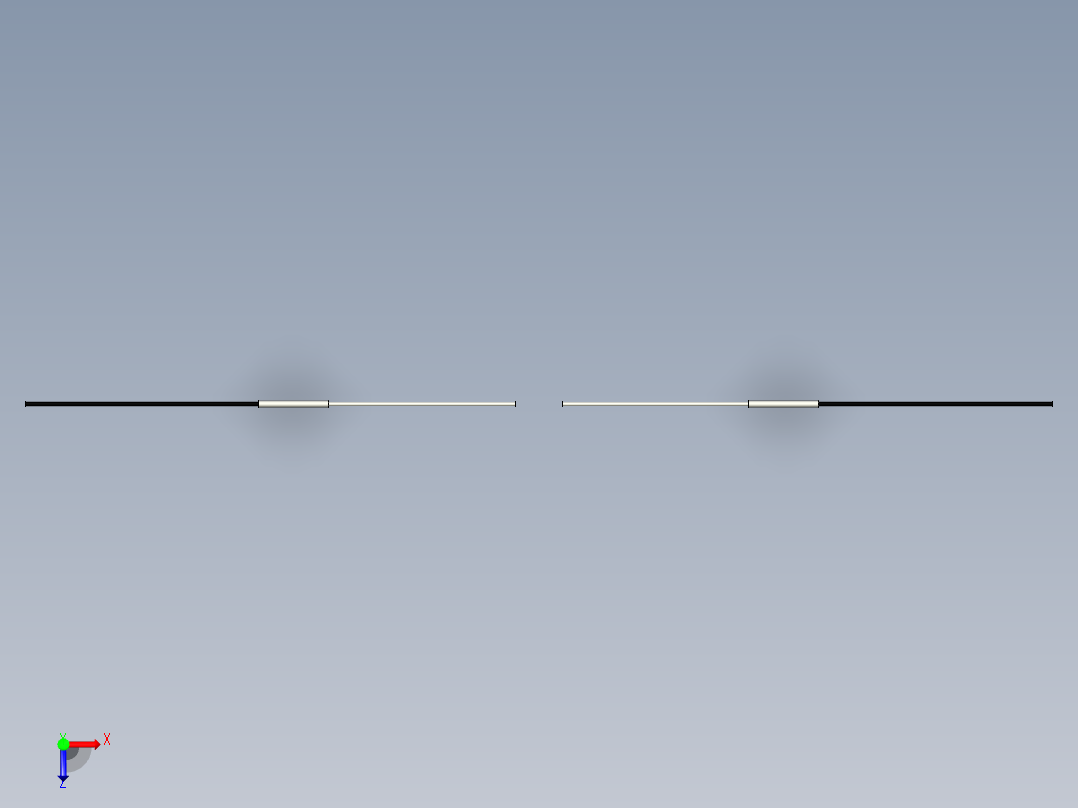 光纤元件对射型FT-1510Q-M俯视图