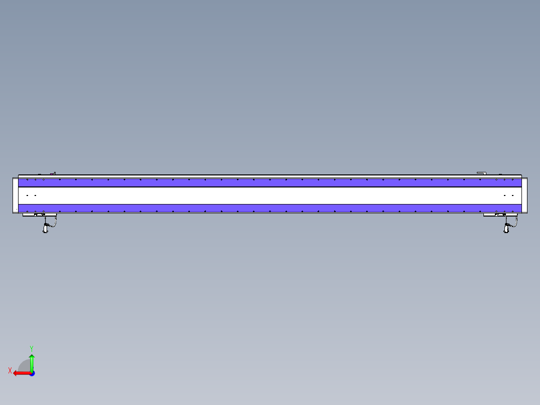 威洛博VL系列直线电机模组-2VL22H3-S2600后视图