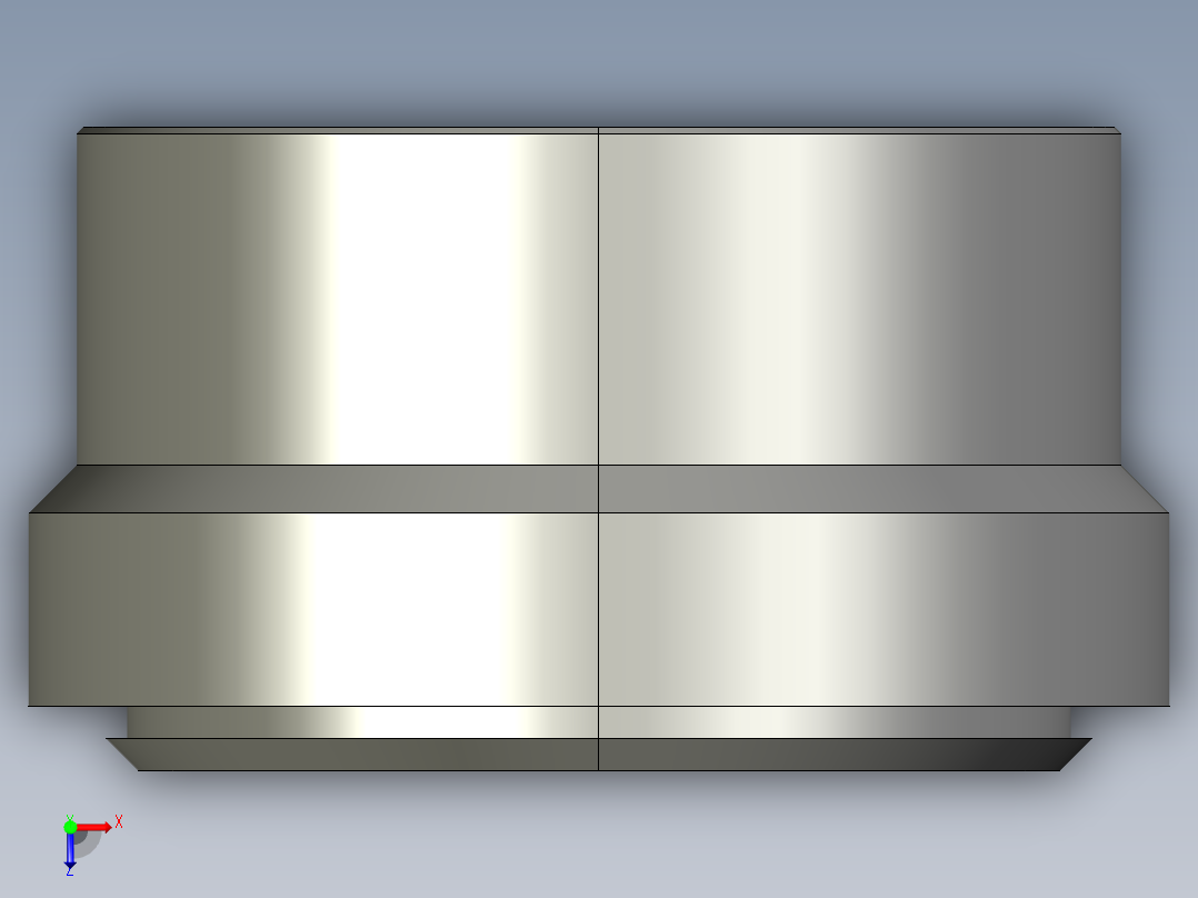 卡套式工业通用硬管接头10_tu-s (1)俯视图