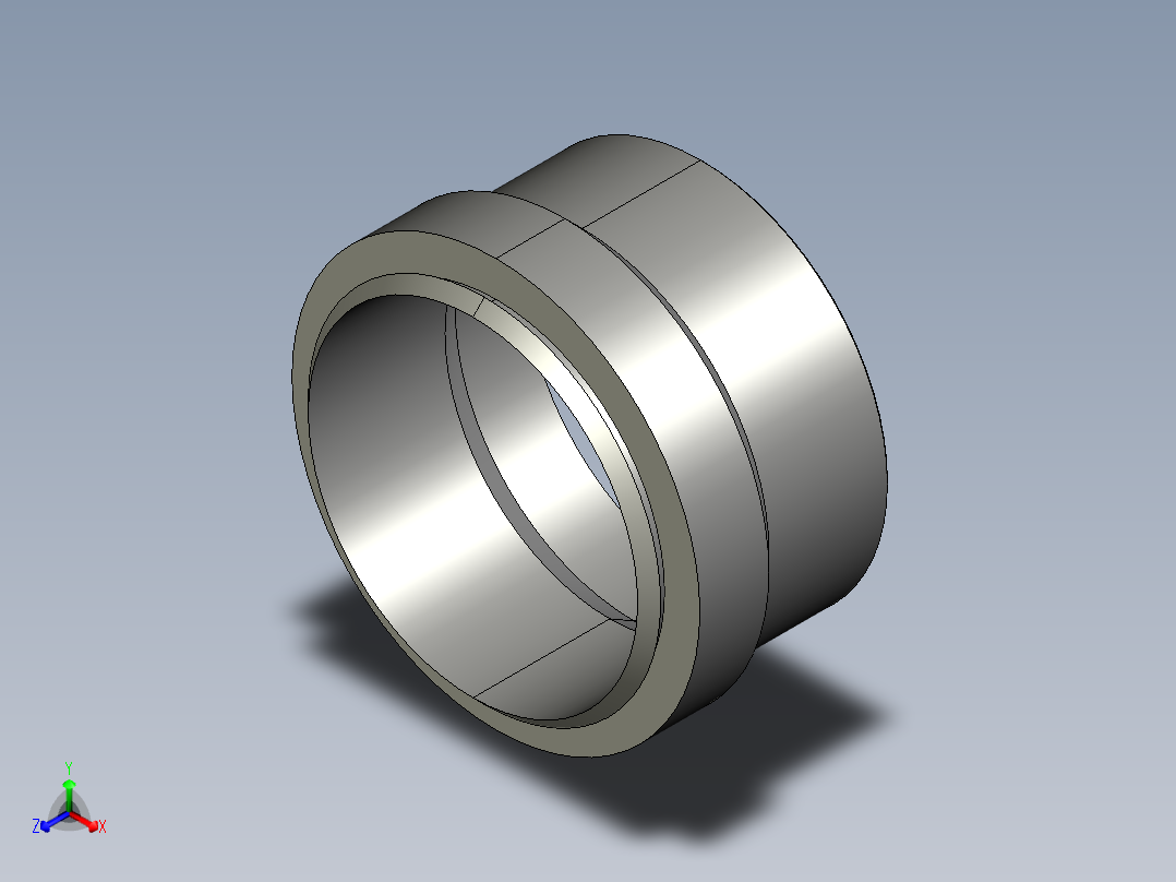 卡套式工业通用硬管接头10_tu-s (1)正等轴测图