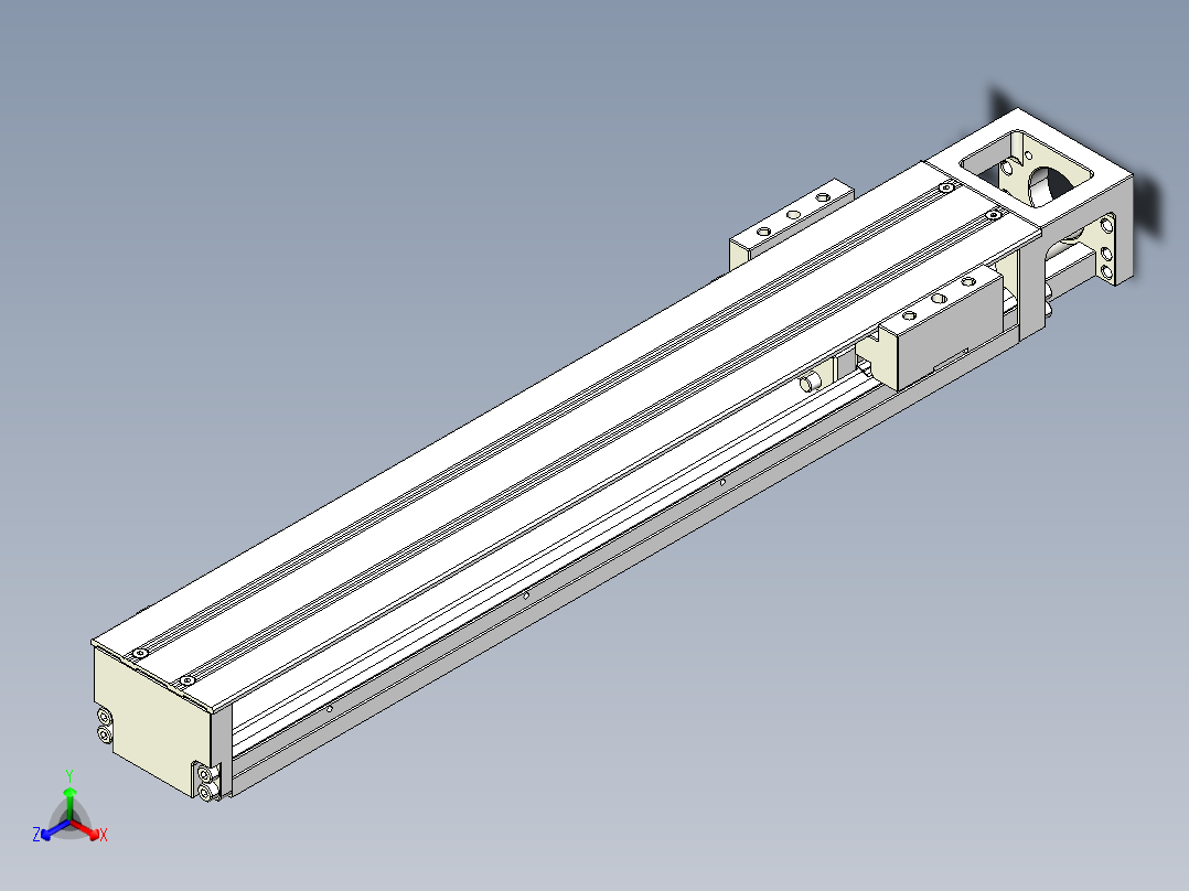 钢基模组-TPA-KNR-6005C-400A1-M-F0S1正等轴测图