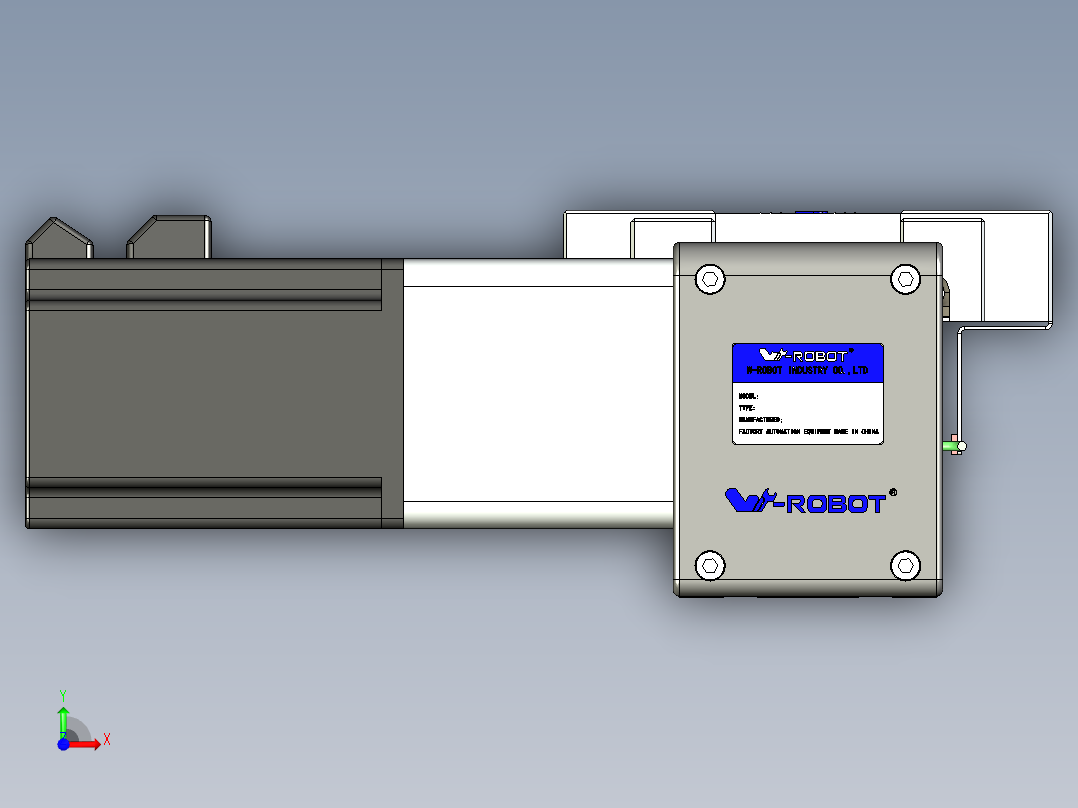 威洛博一般环境皮带-EB8-L200-S200-A1-ZP75-M3-L4前视图