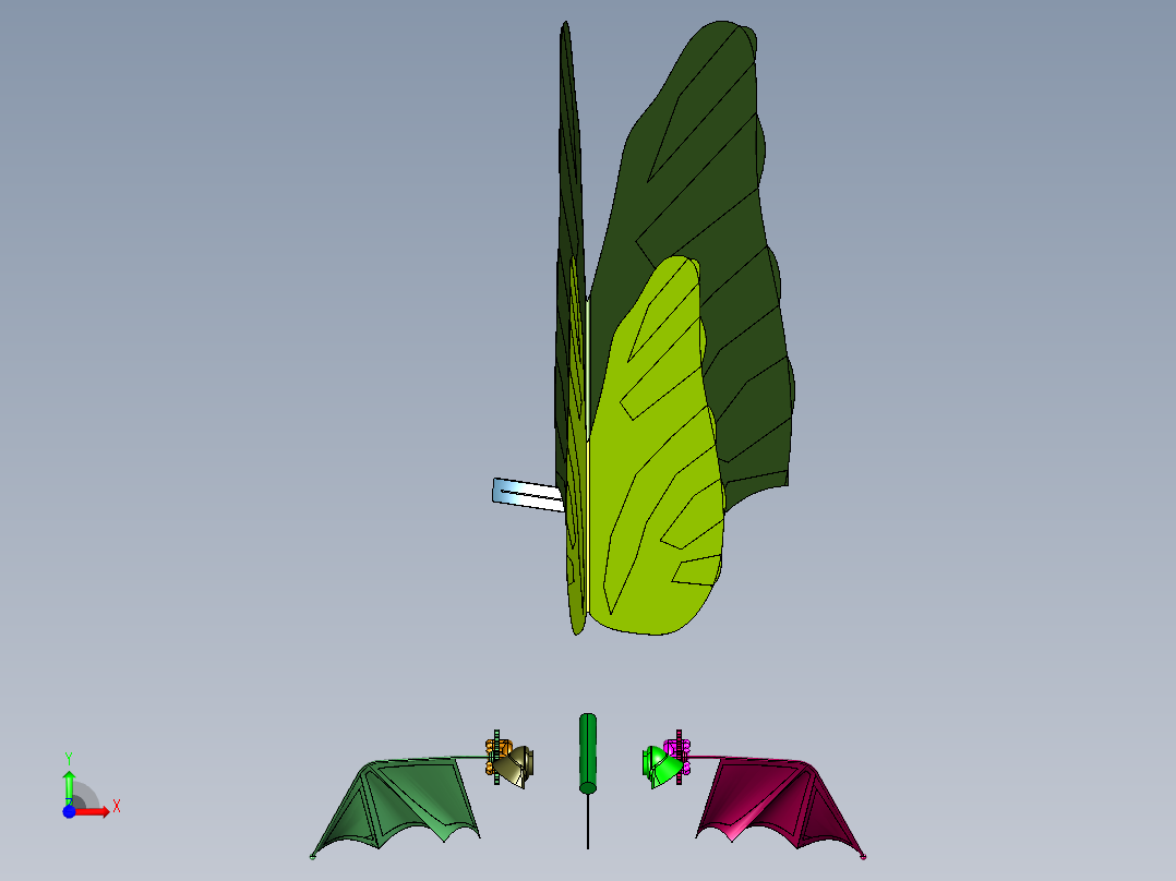 水上交通工具漂浮船前视图