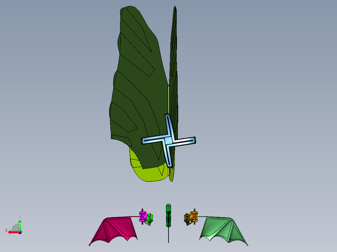 水上交通工具漂浮船后视图