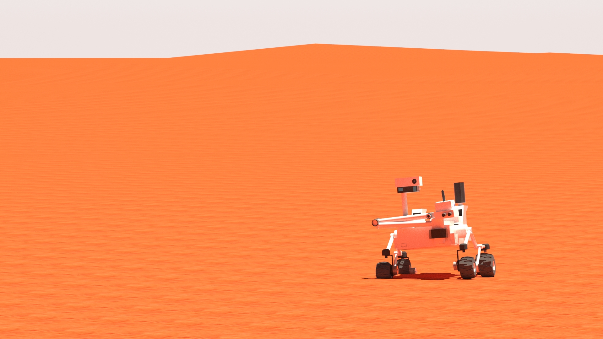 摇杆转向架机器人