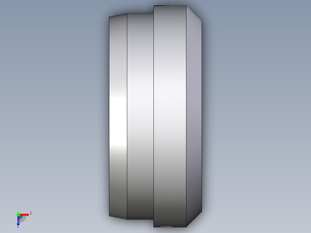 卡套式工业通用硬管接头EO_Progressive_ring_DPR25S71X俯视图