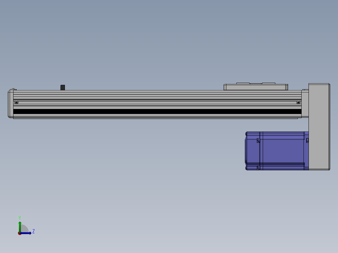精密模组MY60-T10-300L-BM-P20B-C4-C左视图