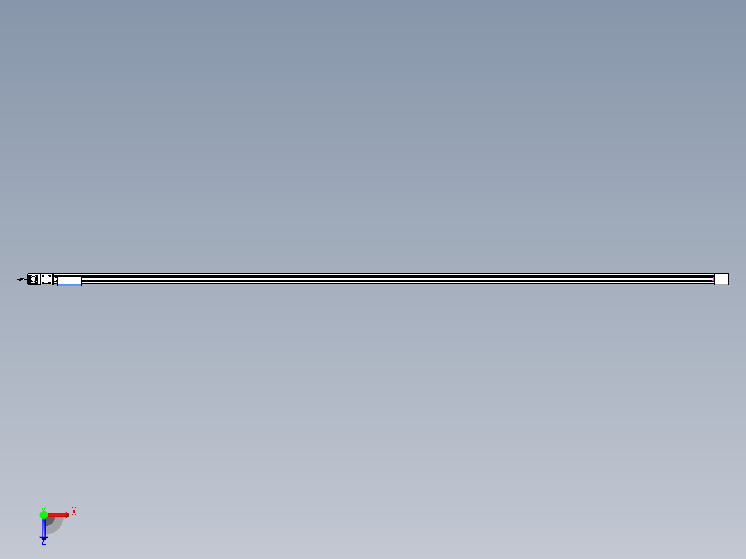 威洛博LB.GB同步带传动--欧规系列GB8-L96-S4800-BL-P40俯视图