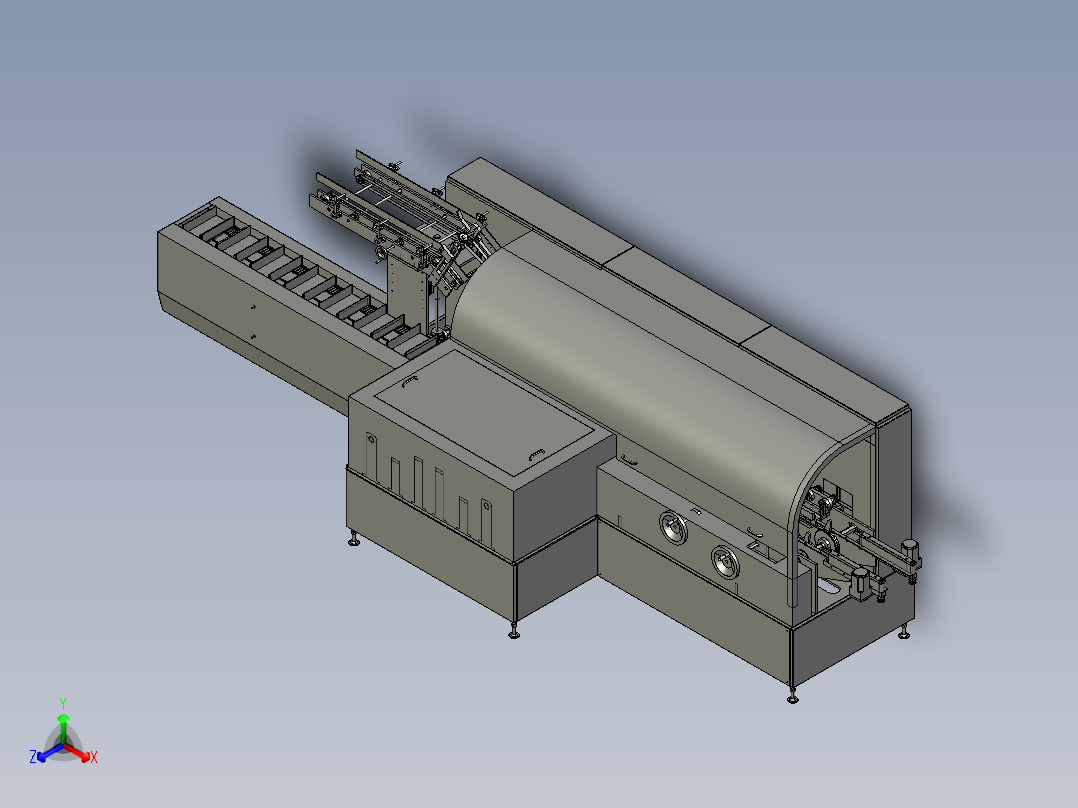 高速连续装盒机