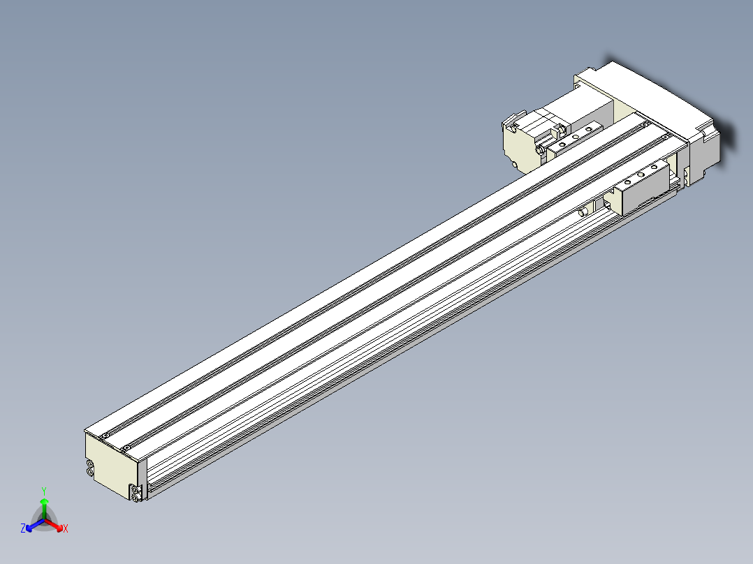 钢基模组-TPA-KNR-6005C-600A1-ML-H1S0正等轴测图