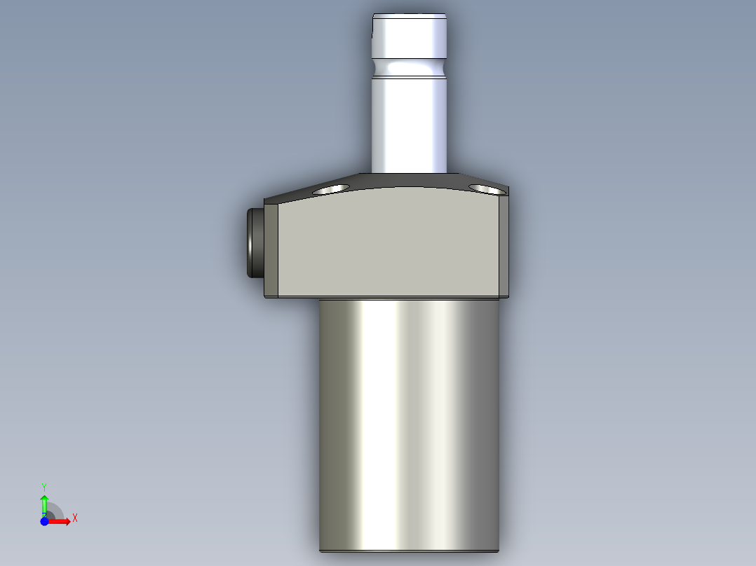 KOSMEKLHS0360-CR-F多系列多零件图纸模型前视图