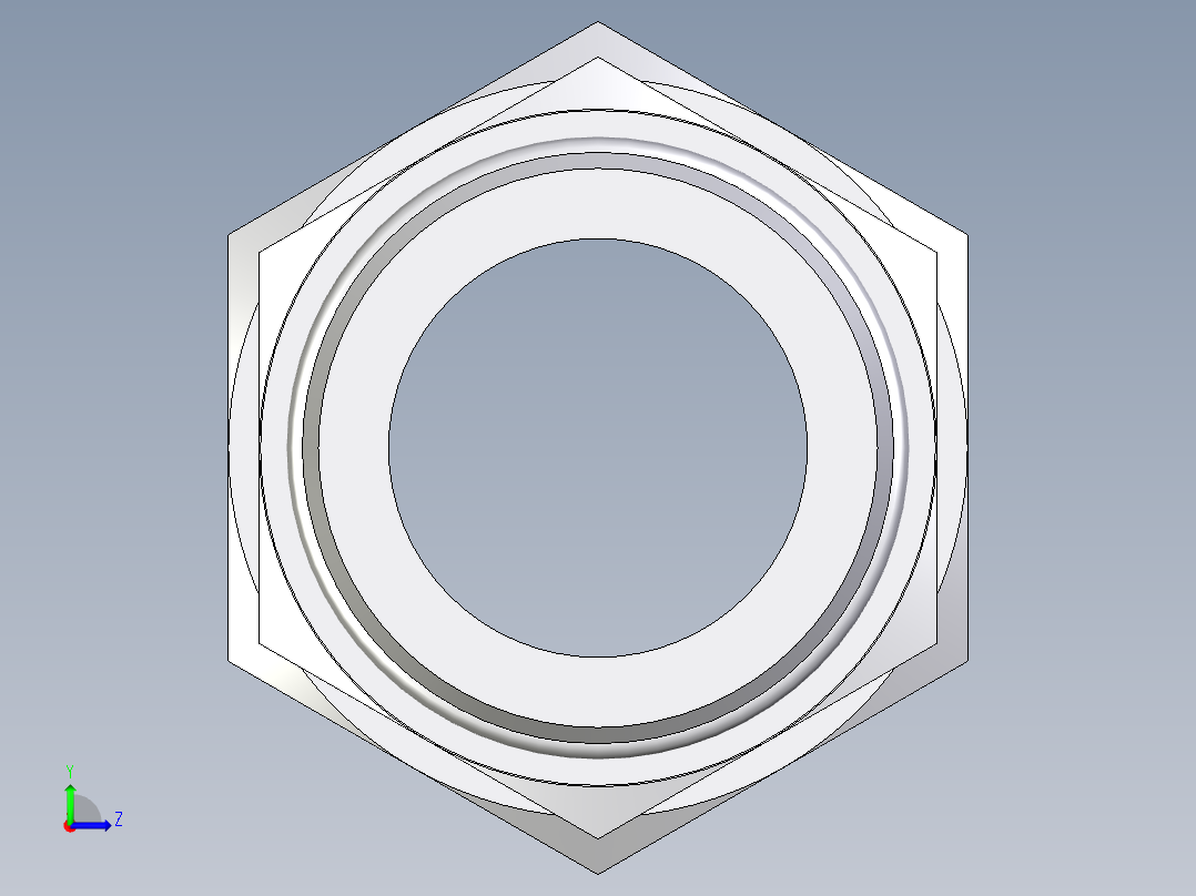 卡套式工业通用硬管接头EO_Swivel_connector_EGEO42LMCF左视图