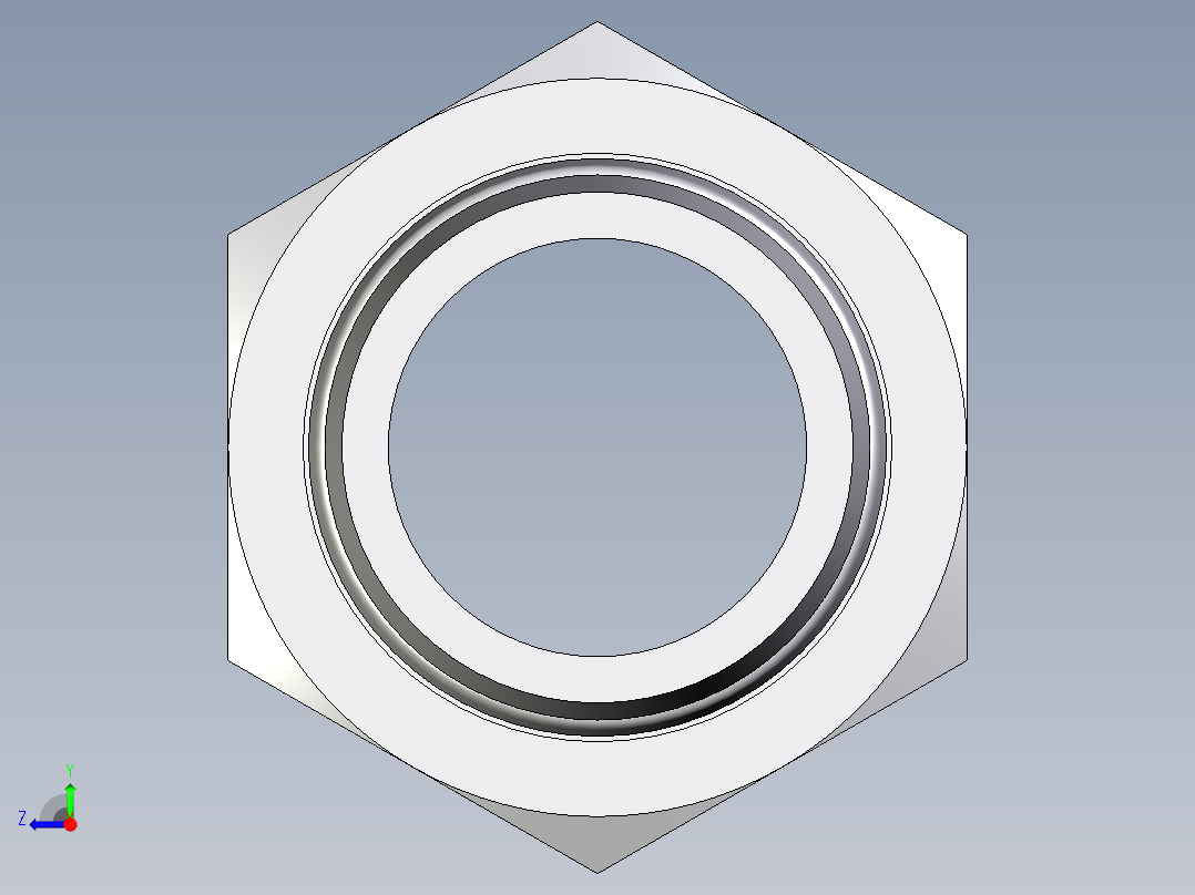 卡套式工业通用硬管接头EO_Swivel_connector_EGEO42LMCF右视图