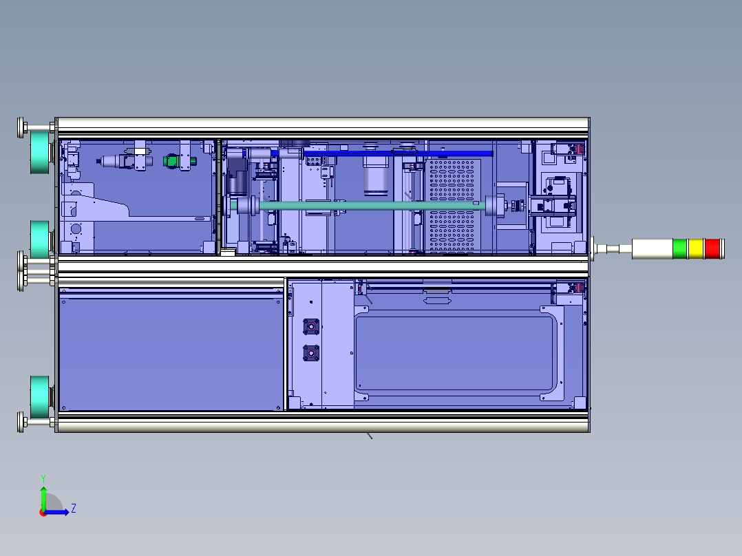 PCB 线路板清洁设备22左视图