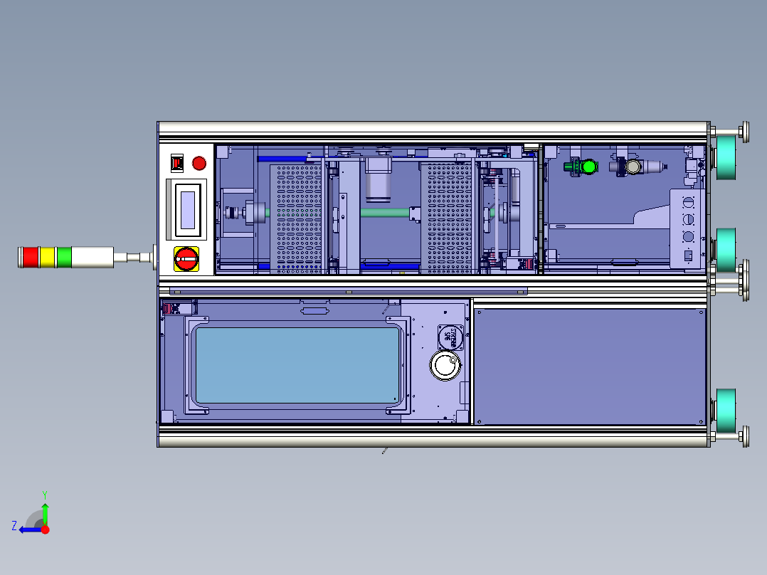 PCB 线路板清洁设备22右视图