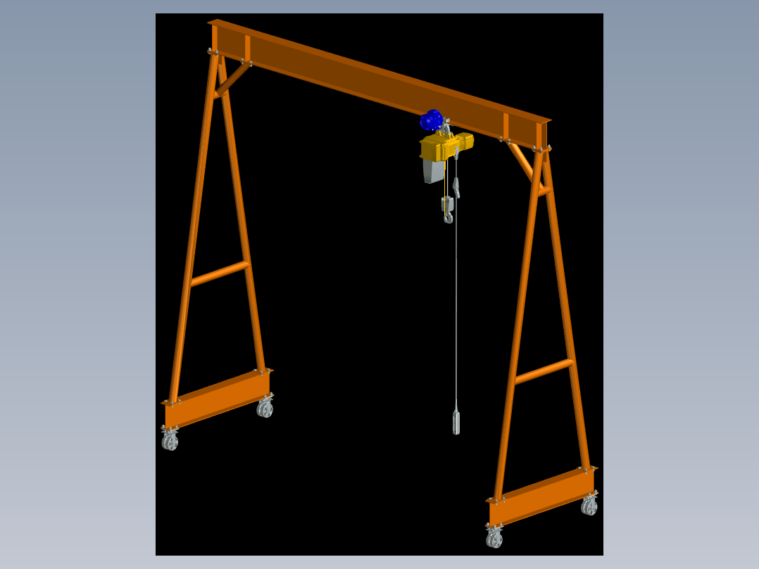活动龙门起重机