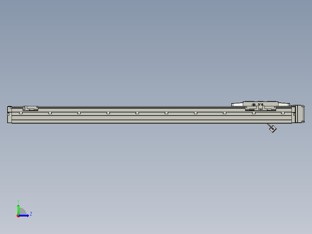 威洛博模组VGTH12-L10-C-S750-BL-ZT40-C3左视图