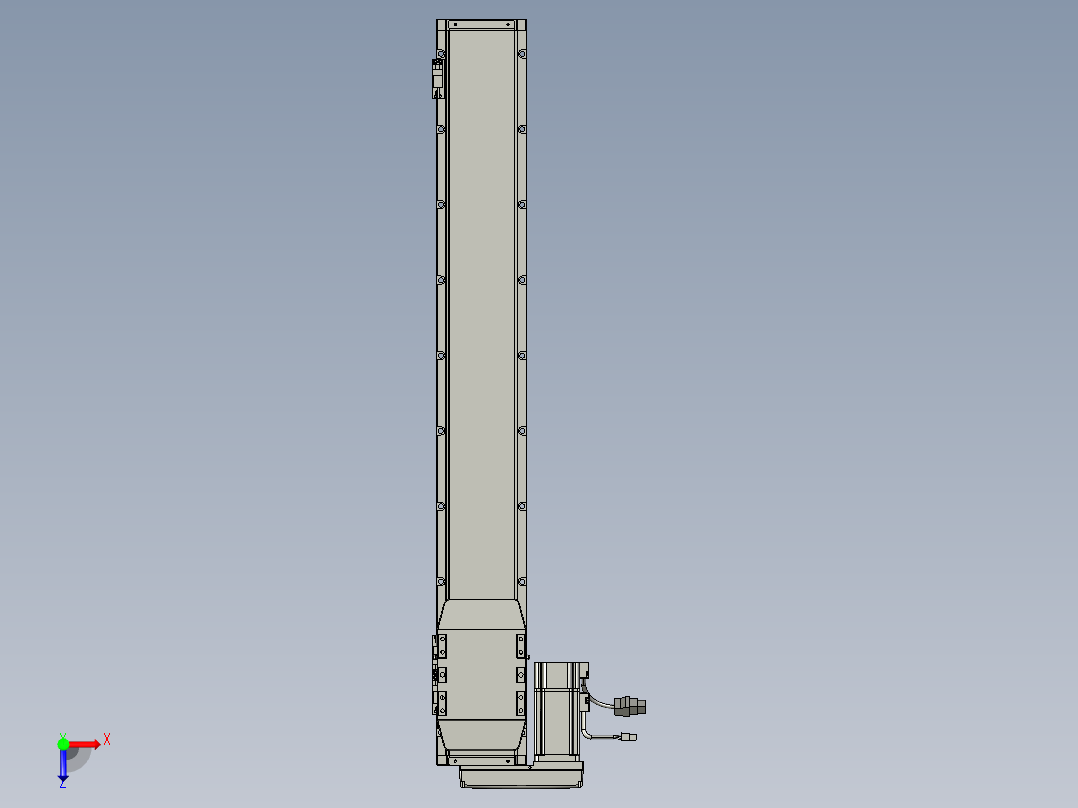 威洛博模组VGTH12-L10-C-S750-BL-ZT40-C3俯视图