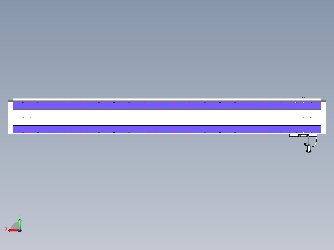 威洛博VL系列3d模型模组VL22H2Y-S1800后视图