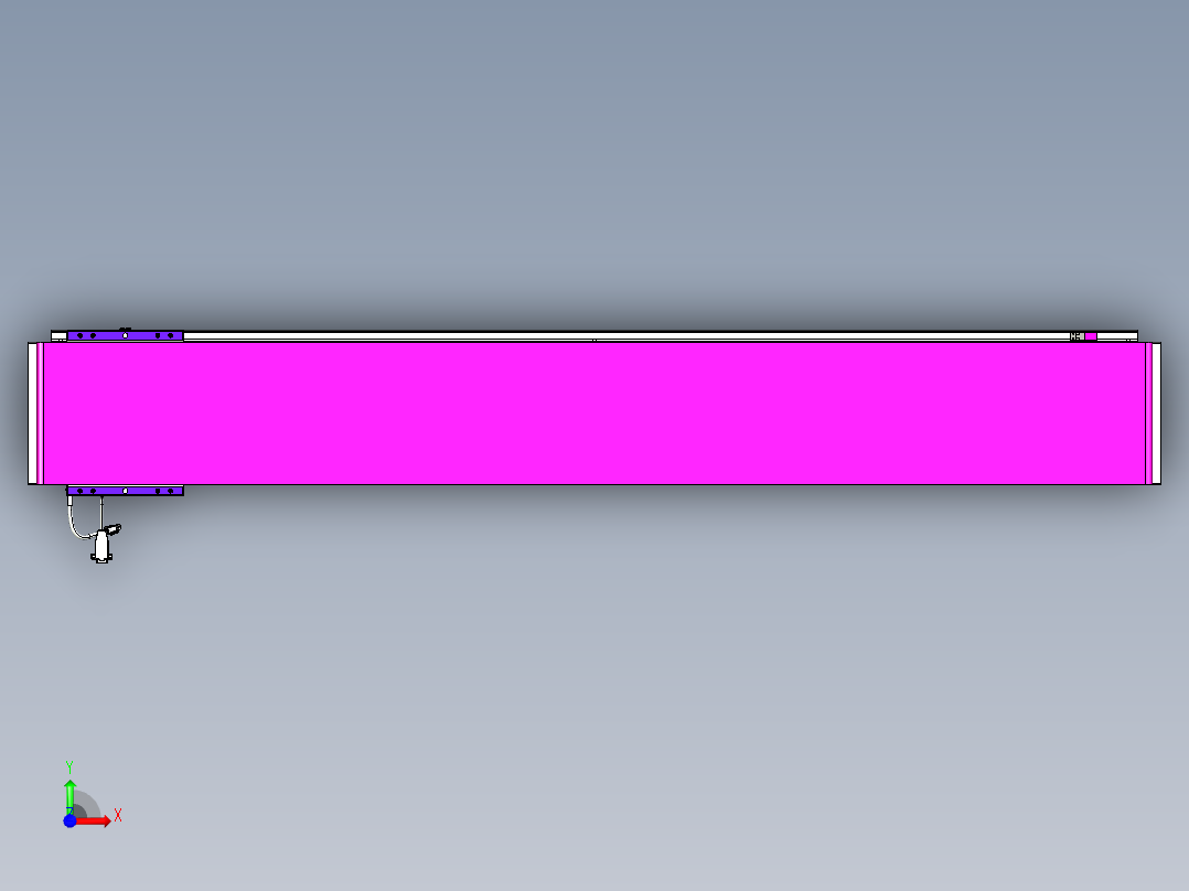 威洛博VL系列3d模型模组VL22H2Y-S1450前视图