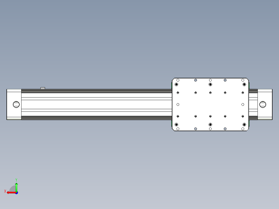 威洛博VG 系列模组VG8Z-L50π-S480-BC-ZP75B-C3-K后视图