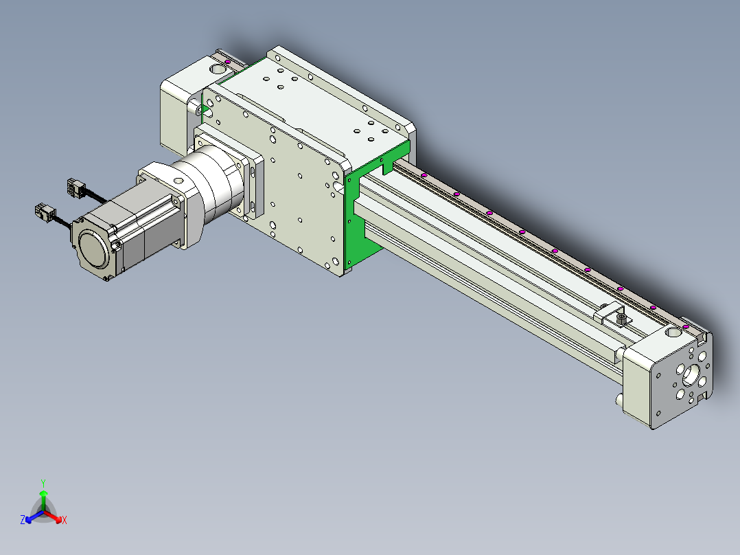 威洛博VG 系列模组VG8Z-L50π-S480-BC-ZP75B-C3-K正等轴测图