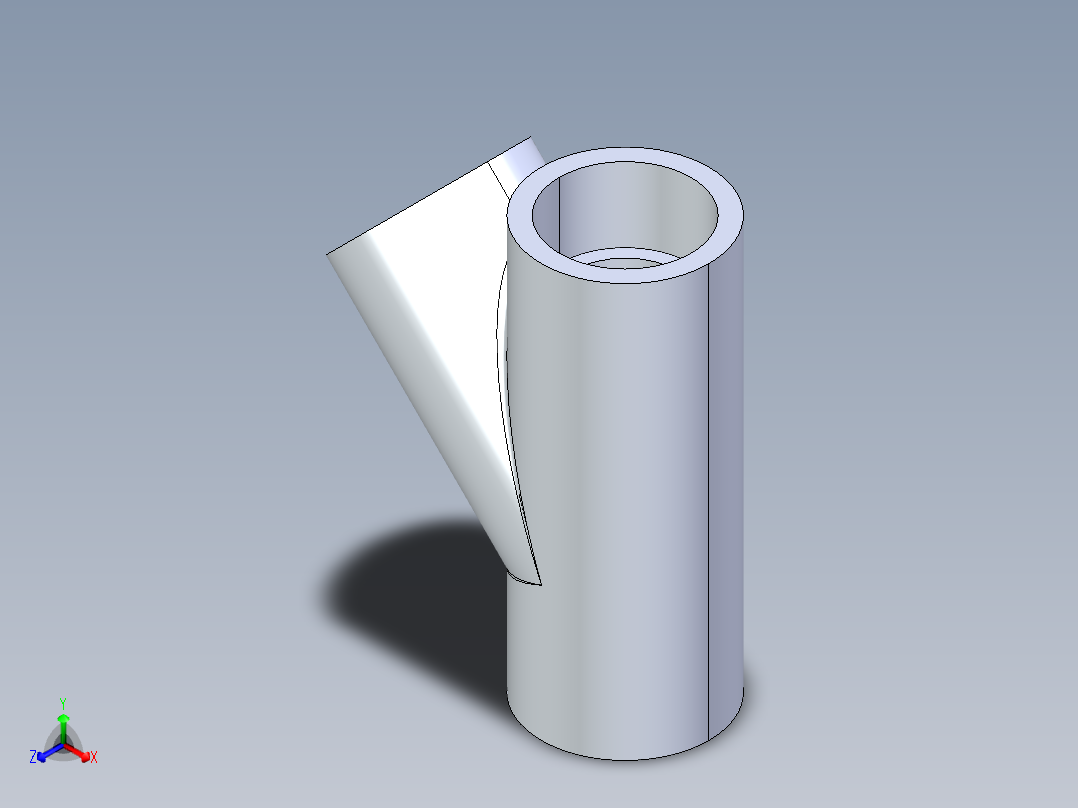 聚氯乙烯配件32-Sch80_45 Wye_SxSxS_870-040_4in