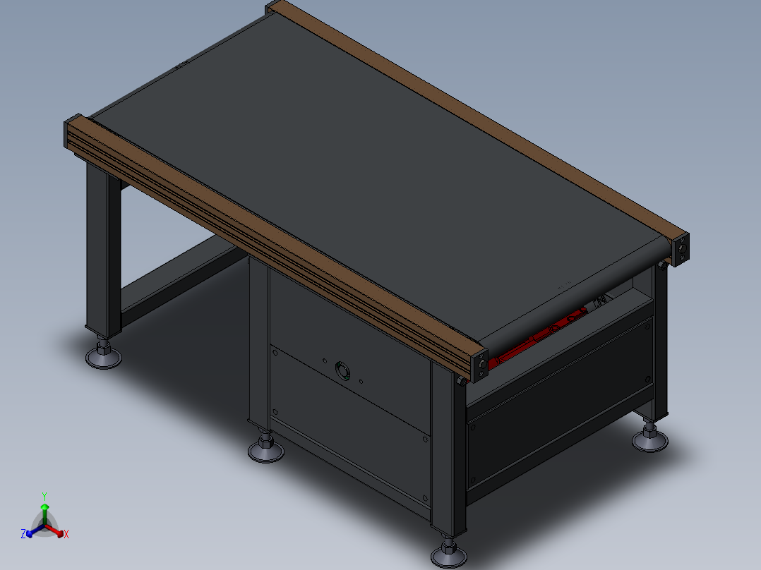 600宽标准皮带线