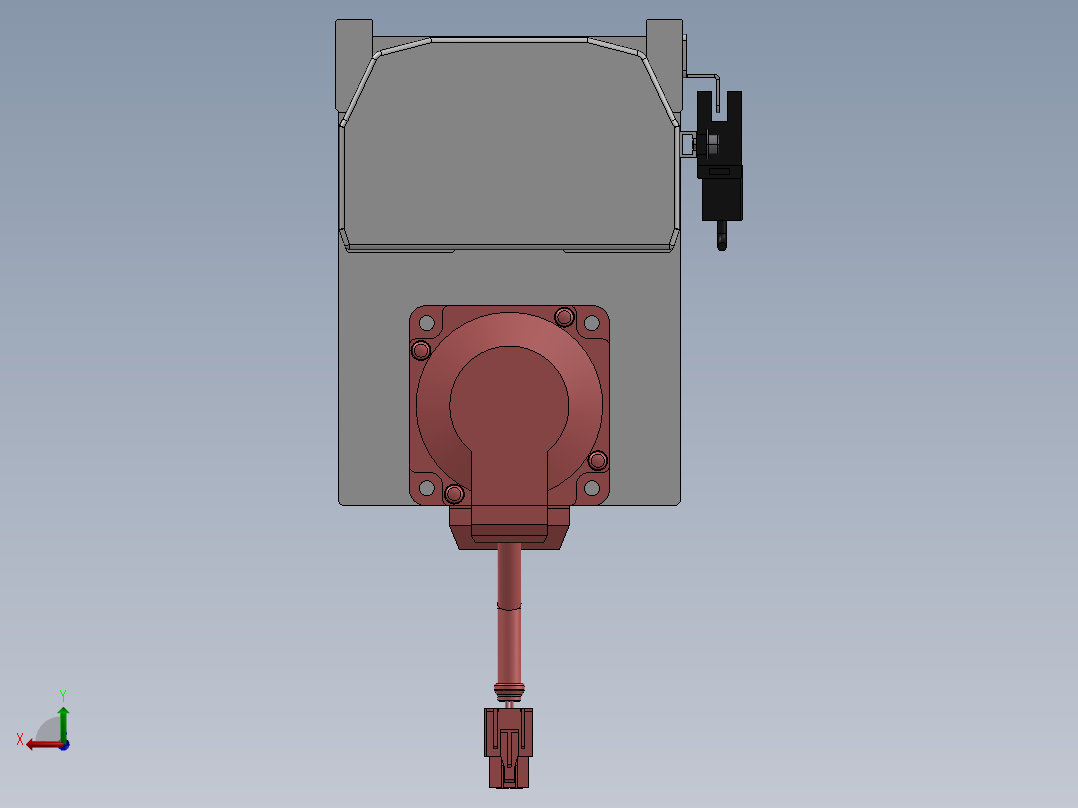 精密模组MY120-T10-800L-BM-P20B-C4-C后视图