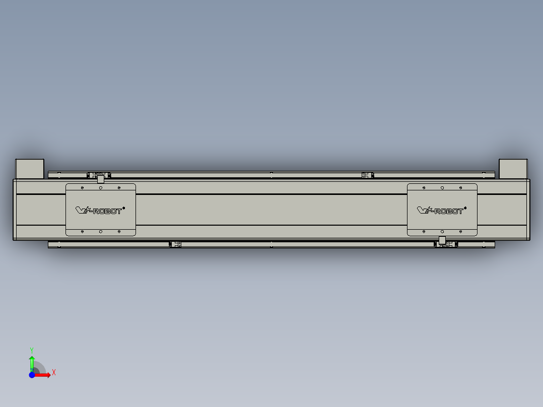 威洛博双电机滑台-VBC14S2-L50-S600-BD-P40-C6前视图