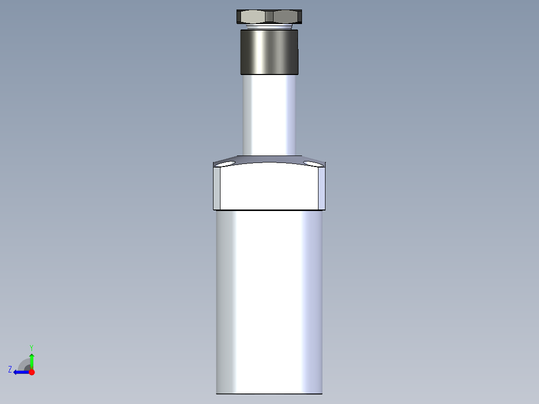 KOSMEKLHA0900-GL-Q50_R01多系列多零件图纸模型右视图