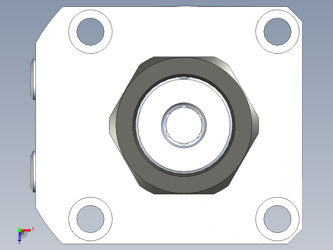 KOSMEKLHA0900-GL-Q50_R01多系列多零件图纸模型俯视图