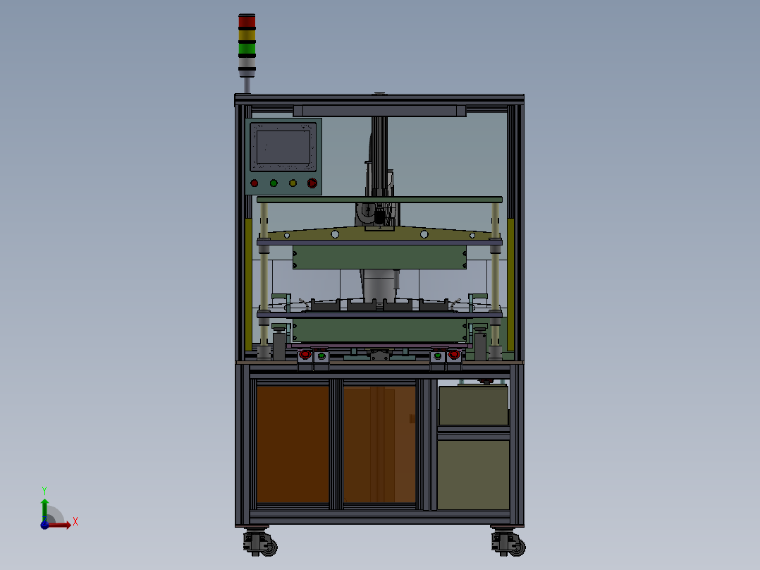 大盖密封性能测试sw20可编辑前视图