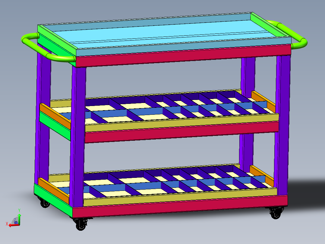 A39_工具、<span style='color: red'>标</span><span style='color: red'>件</span>移动推车