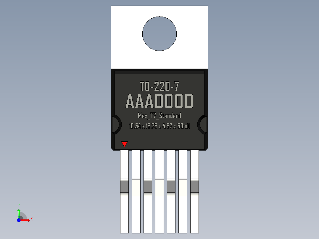 封装-TO-220-7_Max_T7_Standard_rev1.0.rar前视图