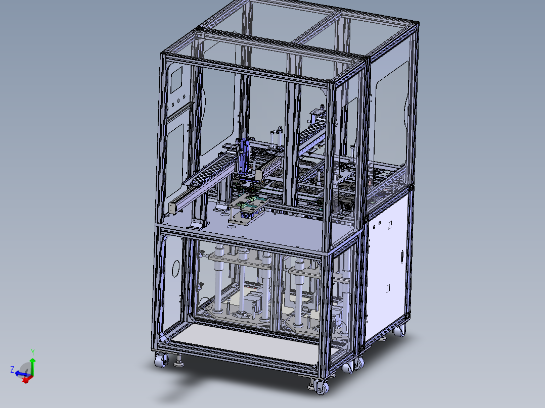 LAM Loader上料设备sw18可编辑