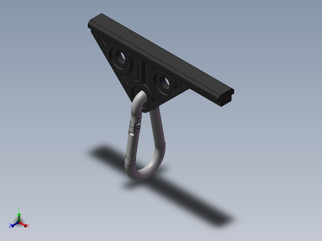 铝型材及其附件8.11.08正等轴测图