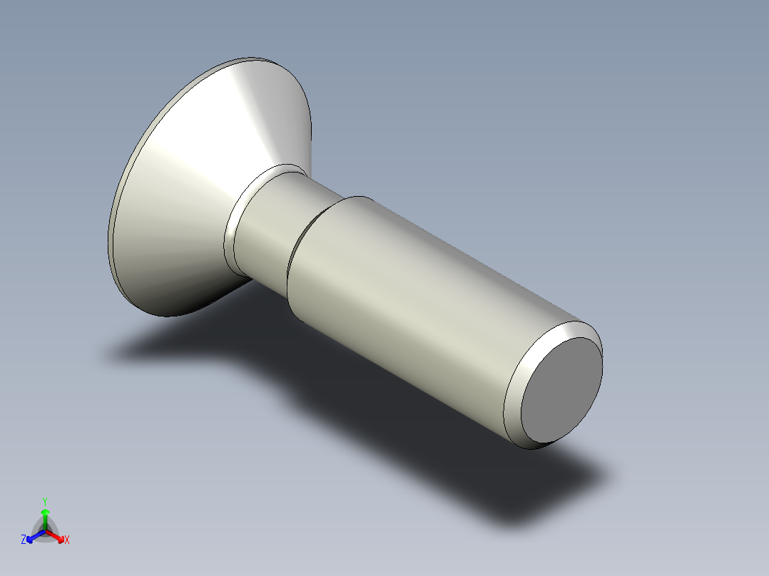 沉头螺钉-Screw_-M14-L50_33-28-20-45_-Cross_Countersunk.stp