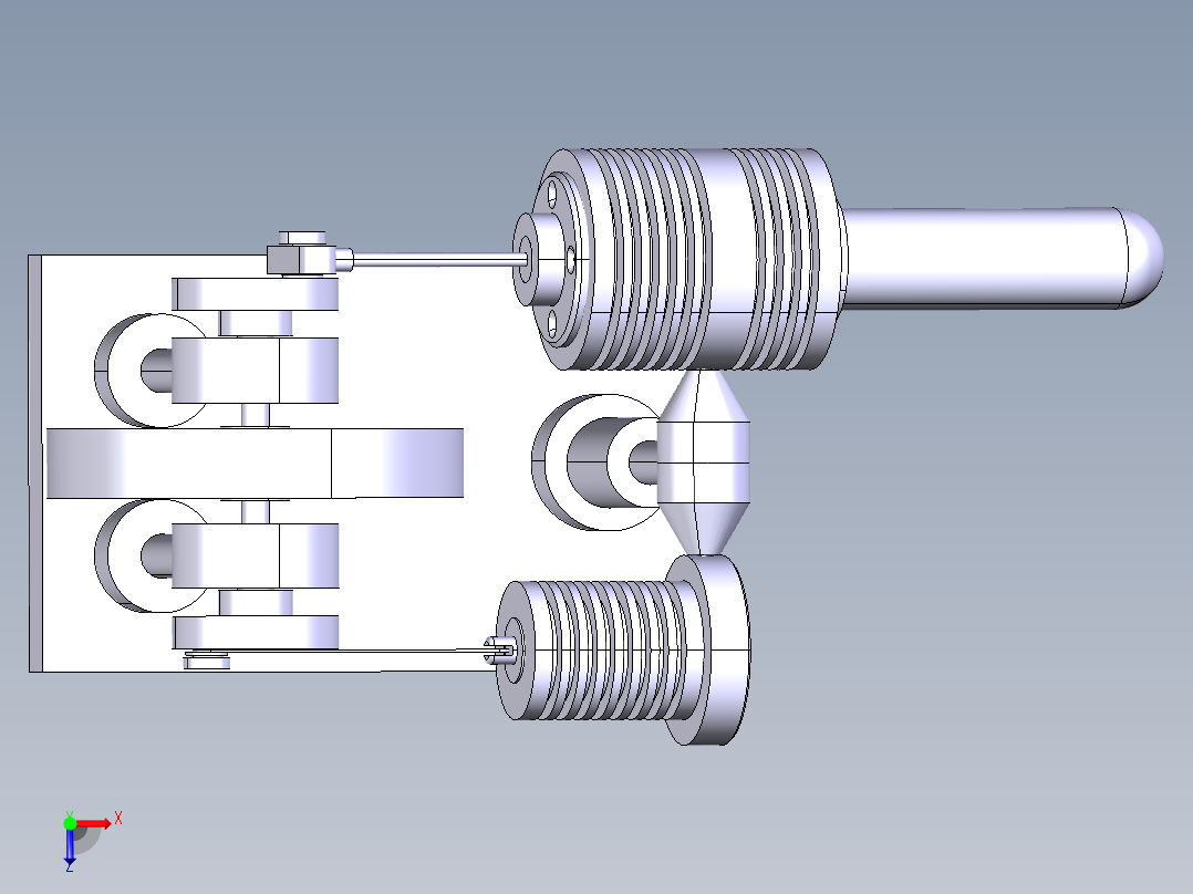 发动机 (57)俯视图